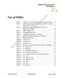 EZ80F916050MODG Datasheet Page 9