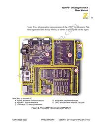 EZ80F916050MODG Datasheet Page 15