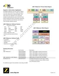 EZ80L925048MOD Datasheet Page 2