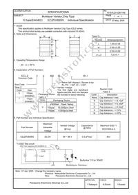 EZJ-Z0V80005 Datasheet Page 2
