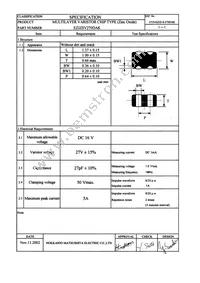 EZJ-ZSV270CAK Datasheet Page 3