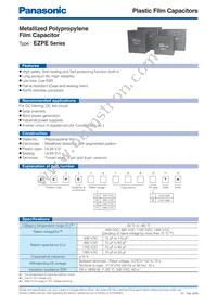 EZP-E50756MTA Datasheet Cover