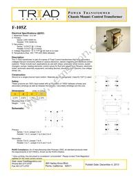 F-105Z Datasheet Cover