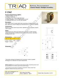 F-236Z Datasheet Cover