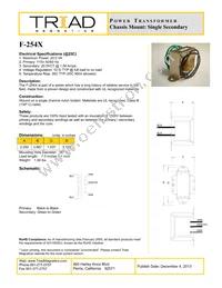 F-254X Datasheet Cover