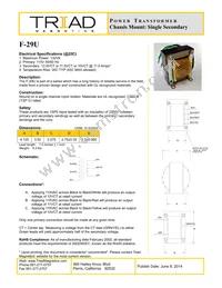 F-29U Datasheet Cover