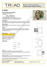 F-355X Datasheet Cover