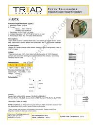 F-357X Datasheet Cover