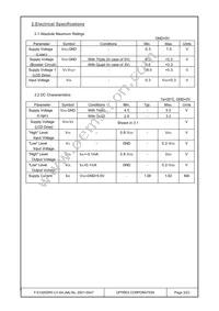 F-51320GNY-LY-AA Datasheet Page 3