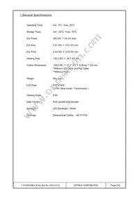 F-51405GNB-LW-AJ Datasheet Page 2