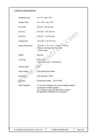 F-51405GNB-LW-ANN Datasheet Page 2