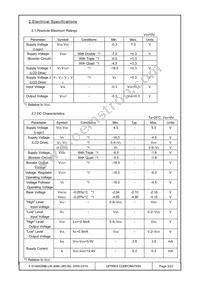 F-51405GNB-LW-ANN Datasheet Page 3