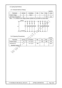 F-51405GNB-LW-ANN Datasheet Page 10
