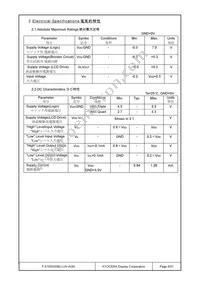 F-51553GNBJ-LW-AGN Datasheet Page 4