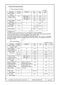 F-51852GNFJ-SLW-AEN Datasheet Page 3