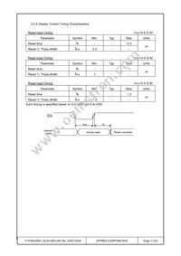 F-51852GNFJ-SLW-AEN Datasheet Page 11