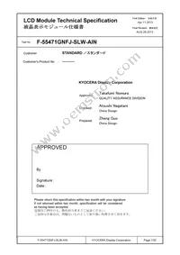 F-55471GNFJ-SLW-AIN Datasheet Cover