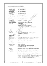 F-55471GNFJ-SLW-AIN Datasheet Page 3