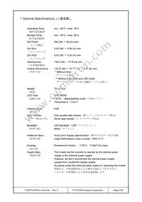 F-55471GNFQJ-LW-ACN Datasheet Page 3