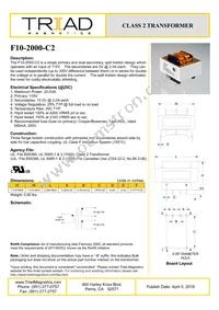 F10-2000-C2 Datasheet Cover
