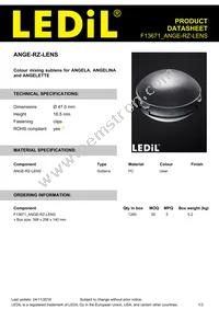 F13671_ANGE-RZ-LENS Datasheet Cover