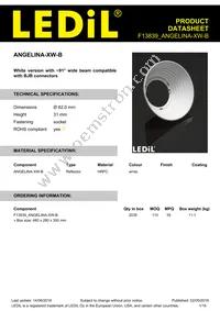 F13839_ANGELINA-XW-B Datasheet Cover