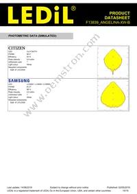 F13839_ANGELINA-XW-B Datasheet Page 15