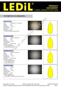 F14620_ANGELETTE-M-PLAIN Datasheet Page 16