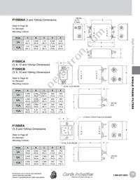 F1500AA10 Datasheet Page 2