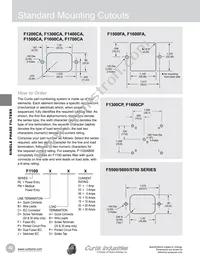 F1500AA10 Datasheet Page 3