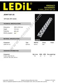 F15553_JENNY-8X1-20 Datasheet Cover