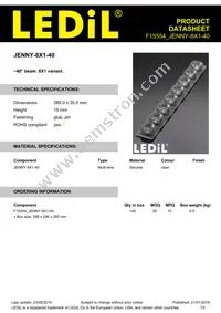 F15554_JENNY-8X1-40 Datasheet Cover