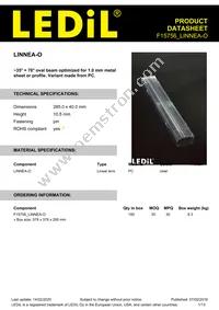 F15756_LINNEA-O Datasheet Cover