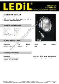 F16011_ANGELETTE-M2-PLAIN Datasheet Cover