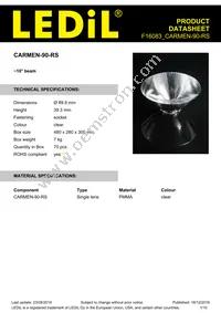 F16083_CARMEN-90-RS Datasheet Cover