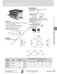 F1780DD20 Datasheet Page 16