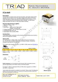 F24-045 Datasheet Cover