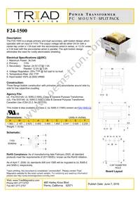 F24-1500 Datasheet Cover