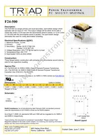 F24-500 Datasheet Cover