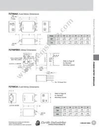 F2700AA03 Datasheet Page 2