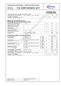 F3L100R12W2H3B11BPSA1 Datasheet Page 3