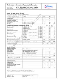 F3L150R12W2H3B11BPSA1 Datasheet Page 5