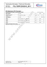 F3L150R12W2H3B11BPSA1 Datasheet Page 6