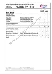 F3L300R12PT4B26COSA1 Datasheet Page 6