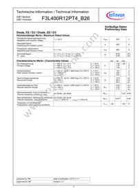 F3L400R12PT4B26BOSA1 Datasheet Page 3