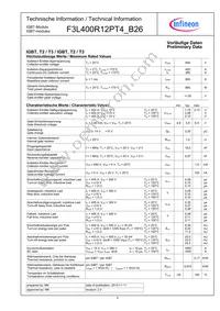 F3L400R12PT4B26BOSA1 Datasheet Page 4