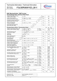 F3L50R06W1E3B11BOMA1 Datasheet Page 2