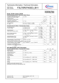 F3L75R07W2E3B11BOMA1 Datasheet Page 4