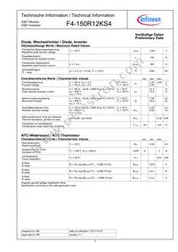 F4150R12KS4BOSA1 Datasheet Page 2