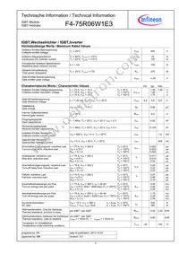 F475R06W1E3BOMA1 Datasheet Page 2